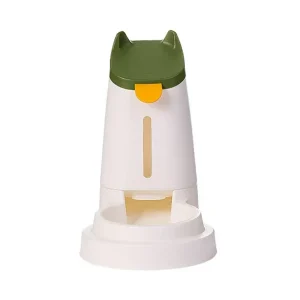 Dispensador Croquetero con Orejas de Gato