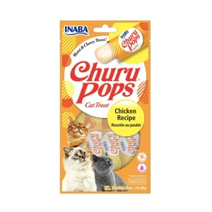 Churu Pops Chicken para Gatos (4 Unidades x 60 G)